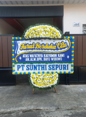 Papan Bunga Duka di Kapuas Hulu